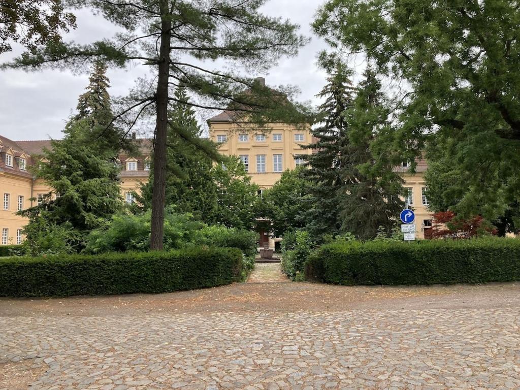 "Ferienwohnung Am Schloss" - Ferienwohnung Mit Blick Auf Das Barbyer Schloss, 5 Gehminuten Bis Zur Elbe Exteriör bild